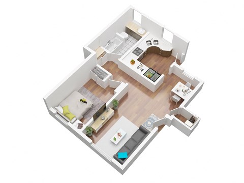 1 bedroom apartment for rent in Ladera California